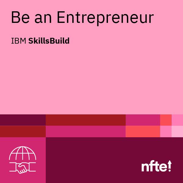 Be an Entrepreneur